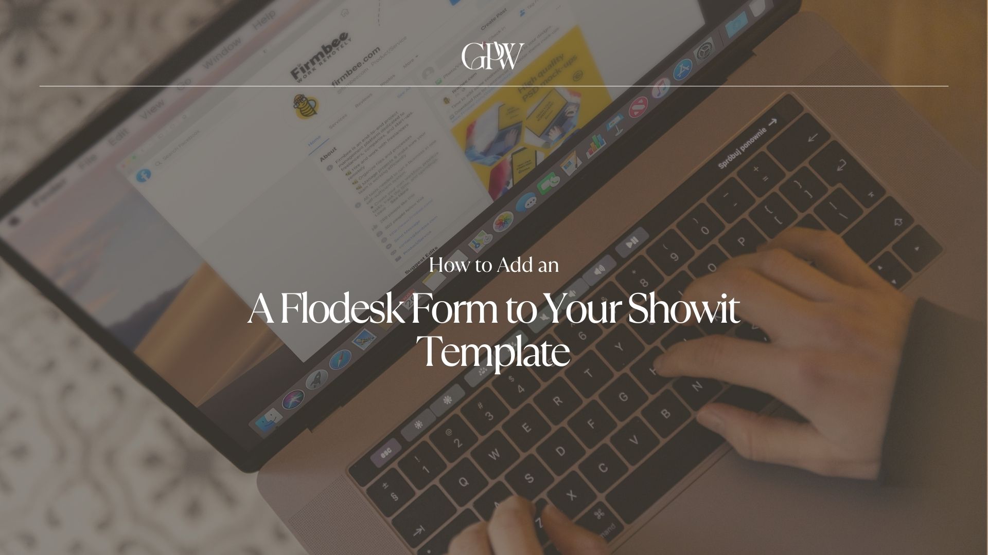 a Flodesk Form to Your Showit Template