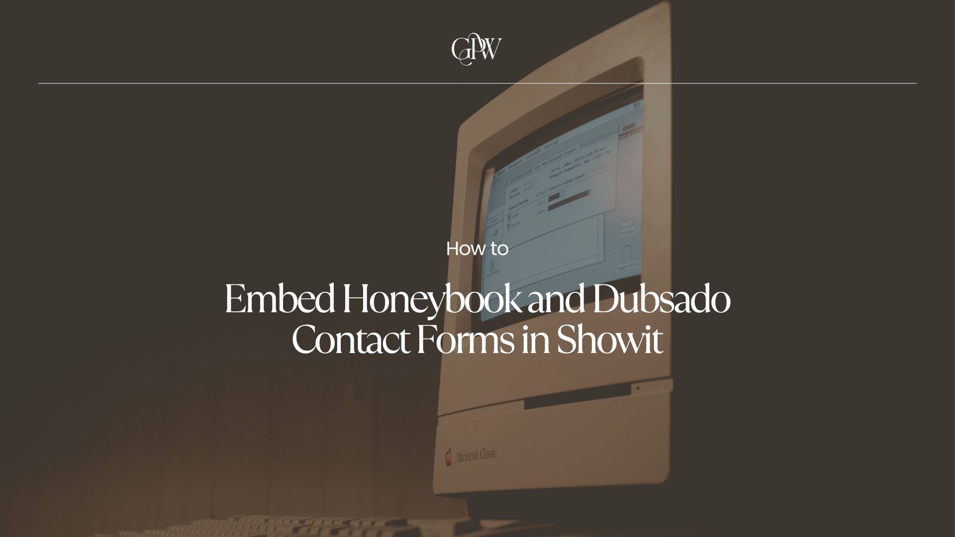 Embed Honeybook and Dubsado Contact Forms in Showit