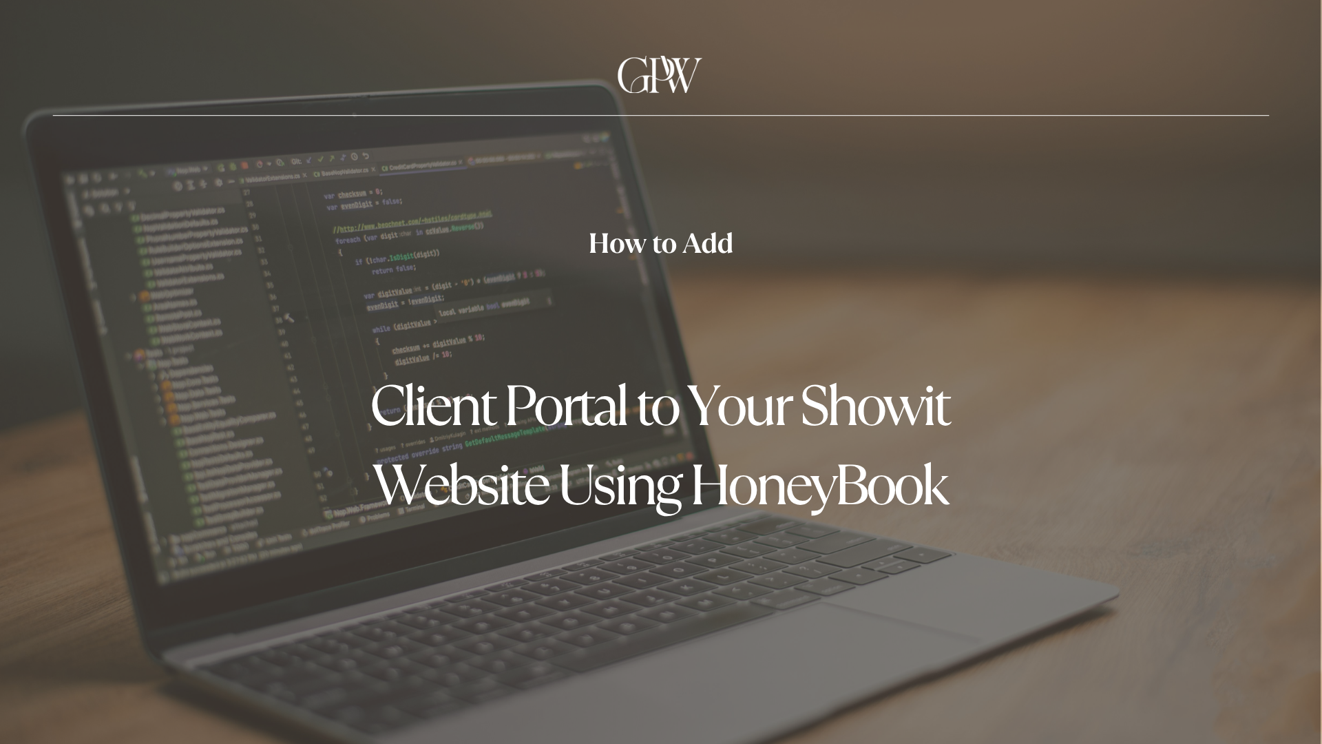 How to Add a Client Portal to Your Showit Website Using HoneyBook