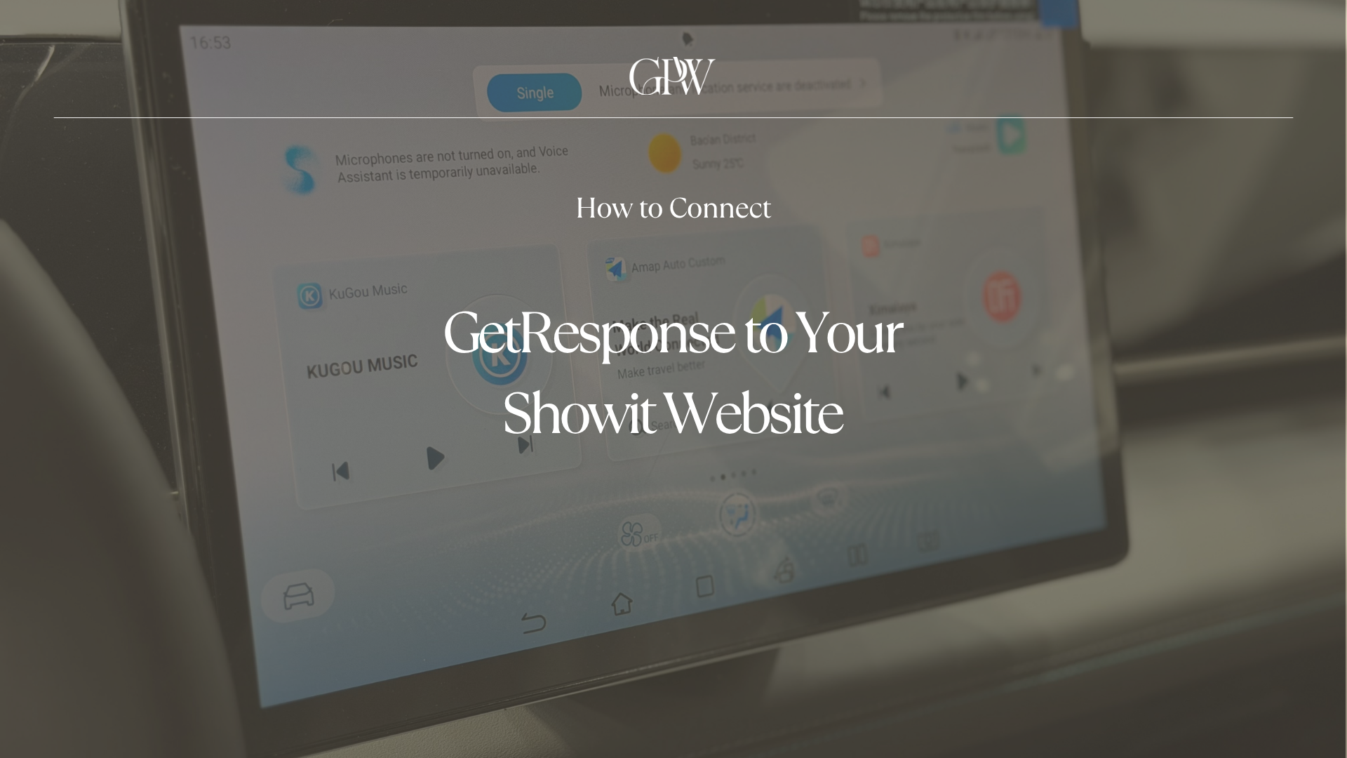 How to Connect GetResponse to Your Showit Website (Step-by-Step Guide)