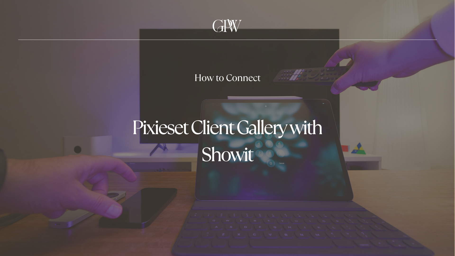 How to Connect Pixieset Client Gallery with Showit