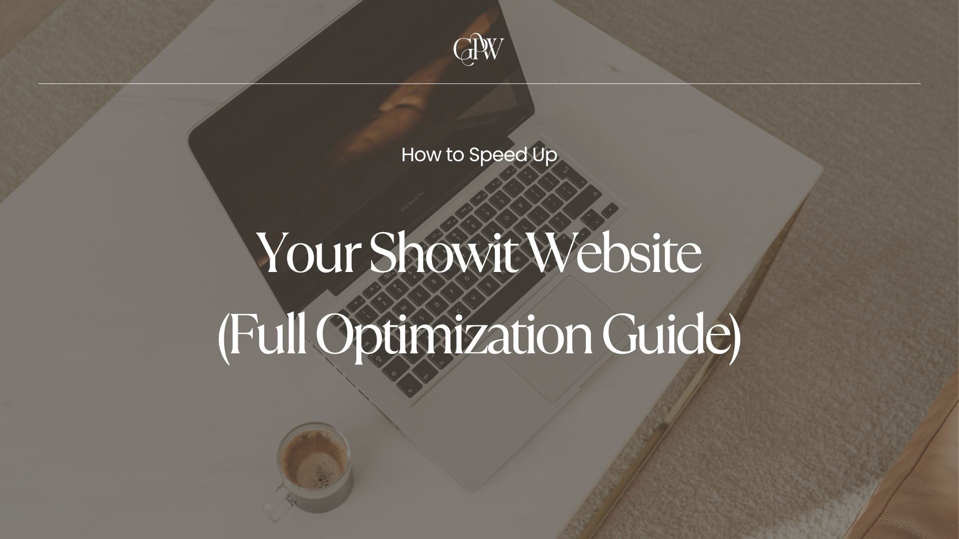 How to Speed Up Your Showit