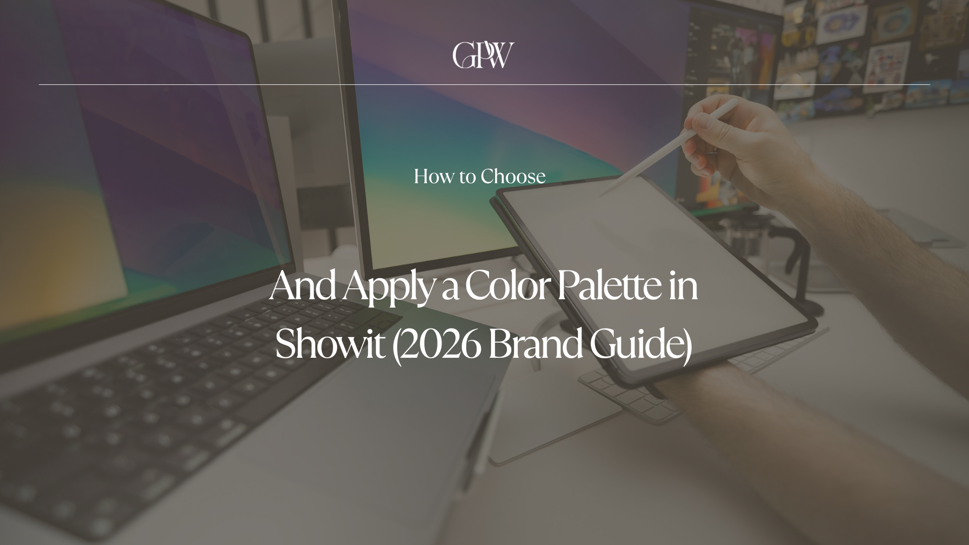 How to Choose and Apply a Color Palette in Showit (2026 Brand Guide)