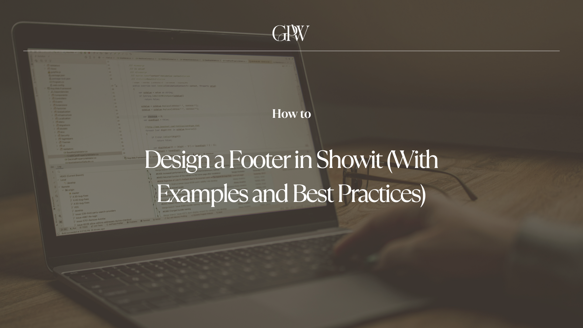 How to Design a Footer in Showit
