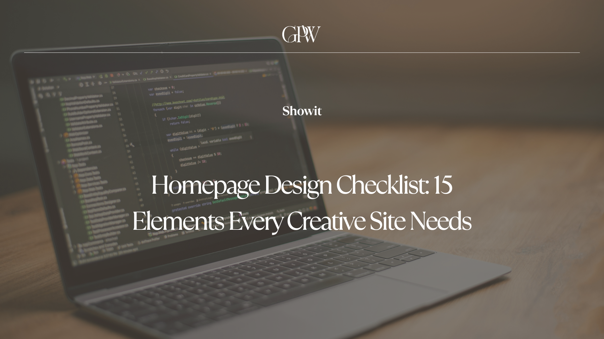 Showit Homepage Design Checklist: 15 Elements Every Creative Site Needs