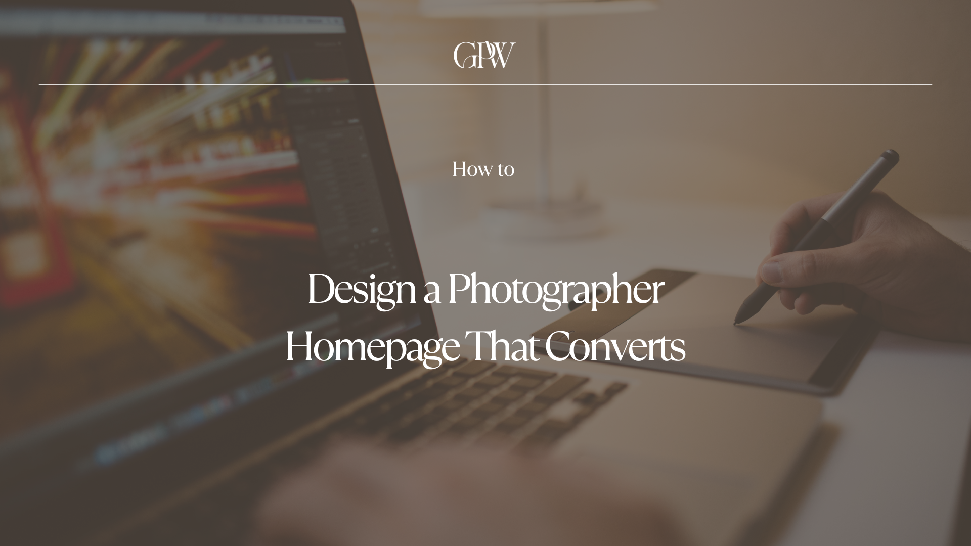 How to Design a Photographer Homepage