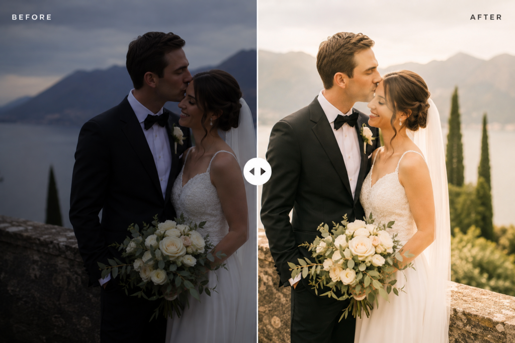 Showit for Photographers: The Complete Platform Guide 5 Before and After Image Sliders